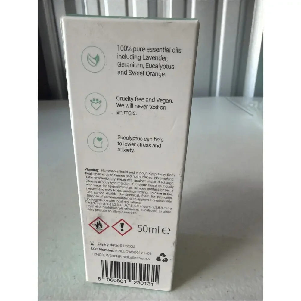 Echor Sleep End of Day Pillow Spray New